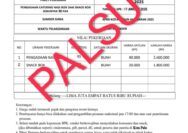 Penipuan Bappeda palu