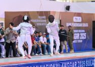 Kejurnas Anggar di Palu