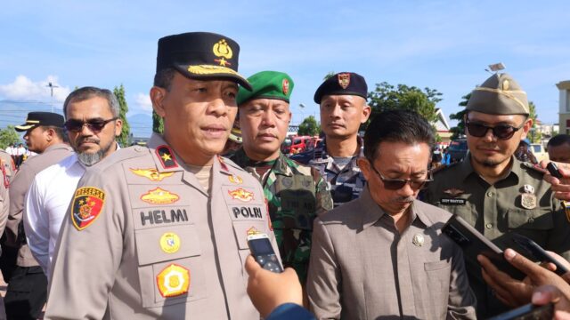Apel pasukan polda Sulteng