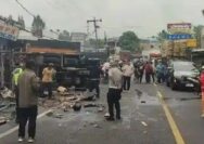 Kecelakaan Beruntun di Sibolangit