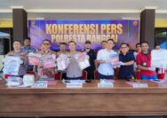Polresta Banggai Bongkar Kasus Narkoba