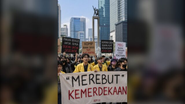 BEM UI Demo Bundaran HI