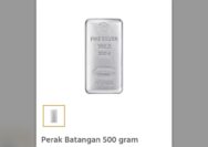Harga Perak Antam 1 September 2026
