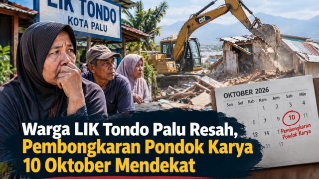 Pembongkaran Pondok Karya 10 Oktober